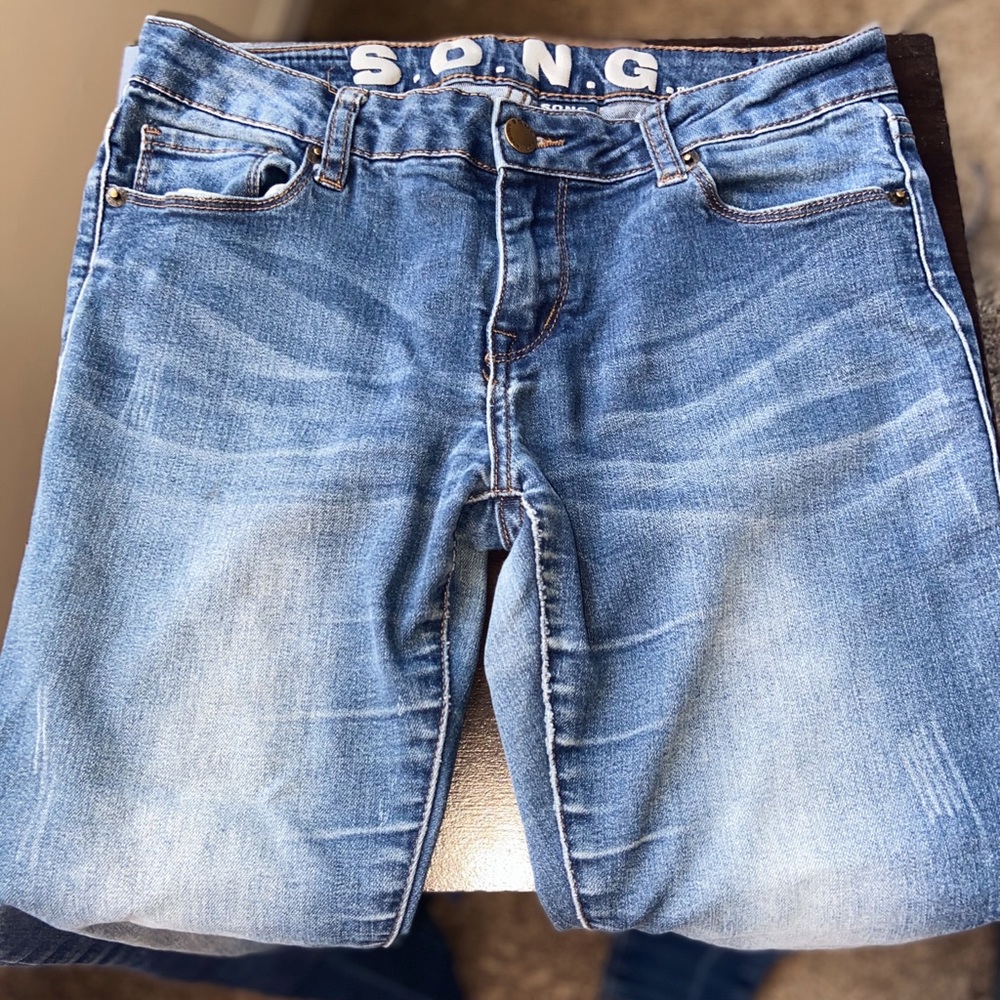 S.O.N.G. Skinny Jeans Size Mid-Waist Size 7